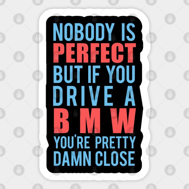 BMW Owners Sticker by VrumVrum